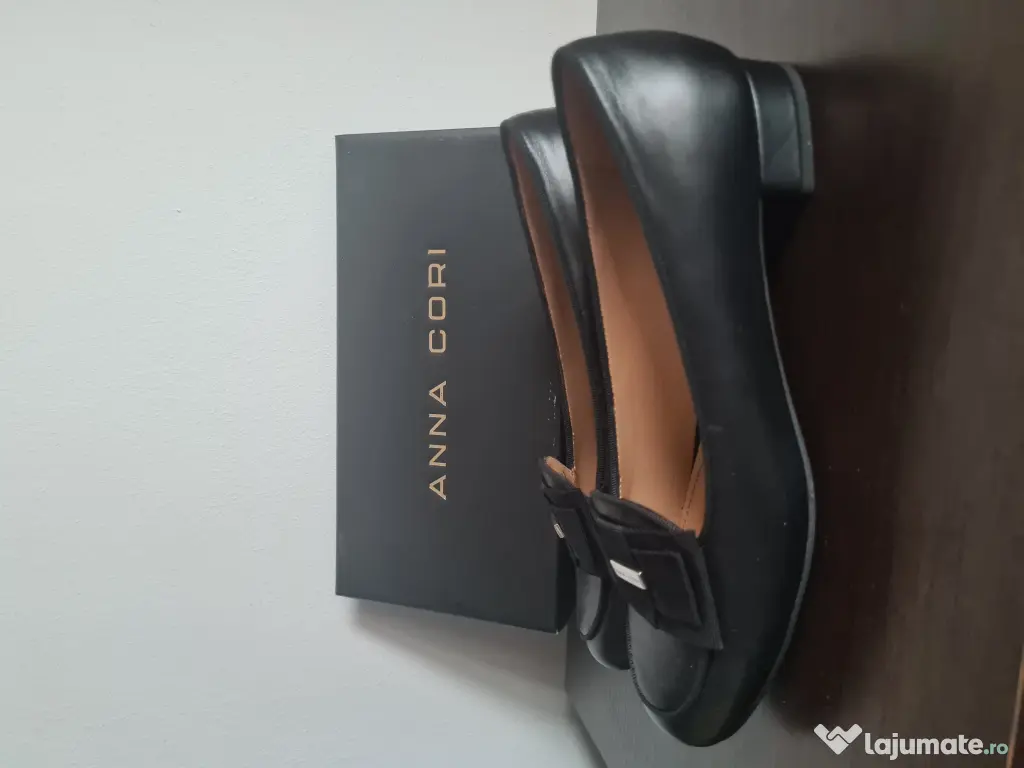 Pantofi piele naturala Anna Cori 