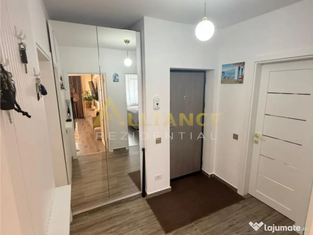 Apartament 2 camere mobilat si utilat, 56 mp, parcare subte 