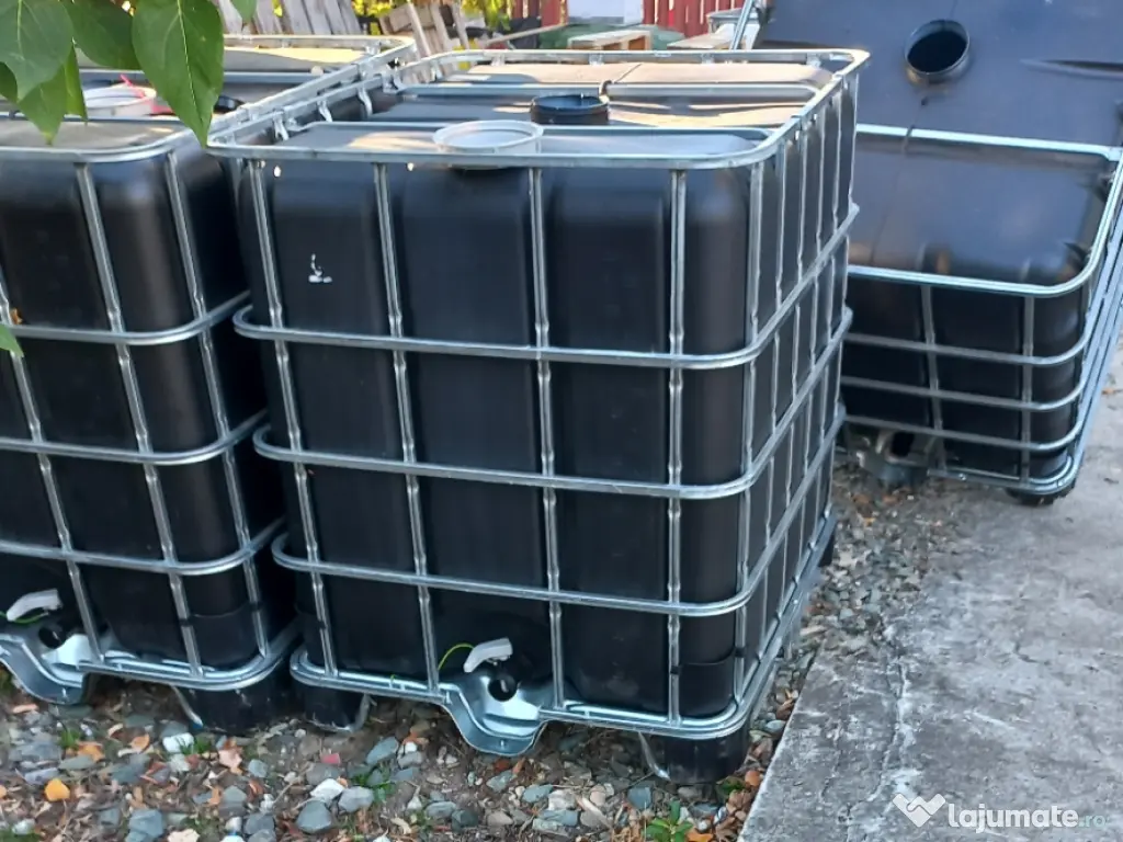 bazin negru butoaie plastic 200L