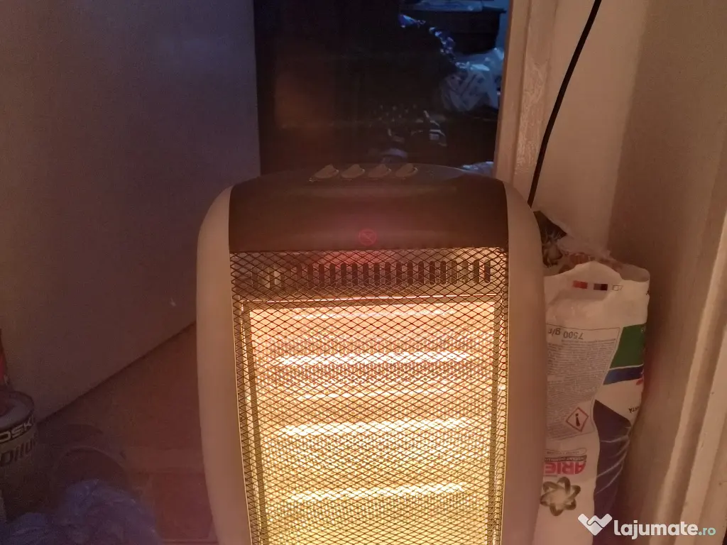 Radiatoare electrice cu halogen.