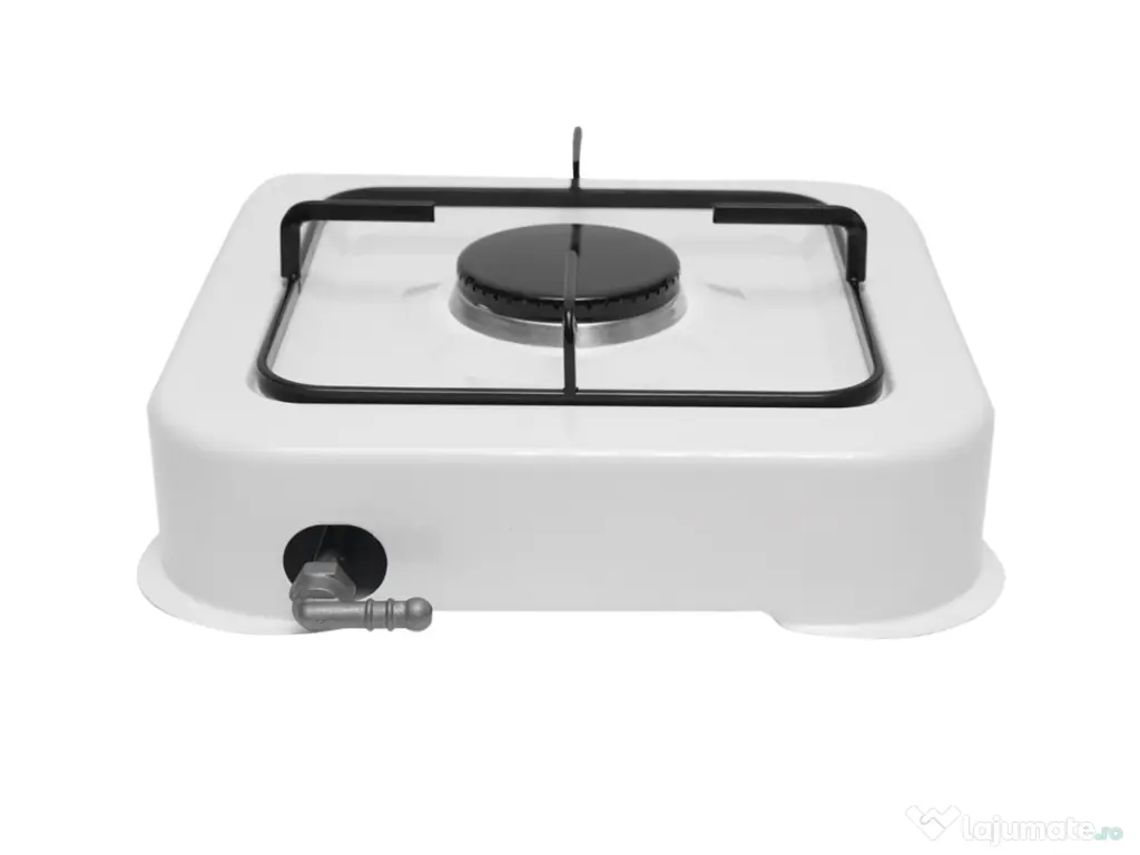 Plita Aragaz Mini 1 Ochi ArzatoR Gaz Camping Bucatarie Emailat Alb