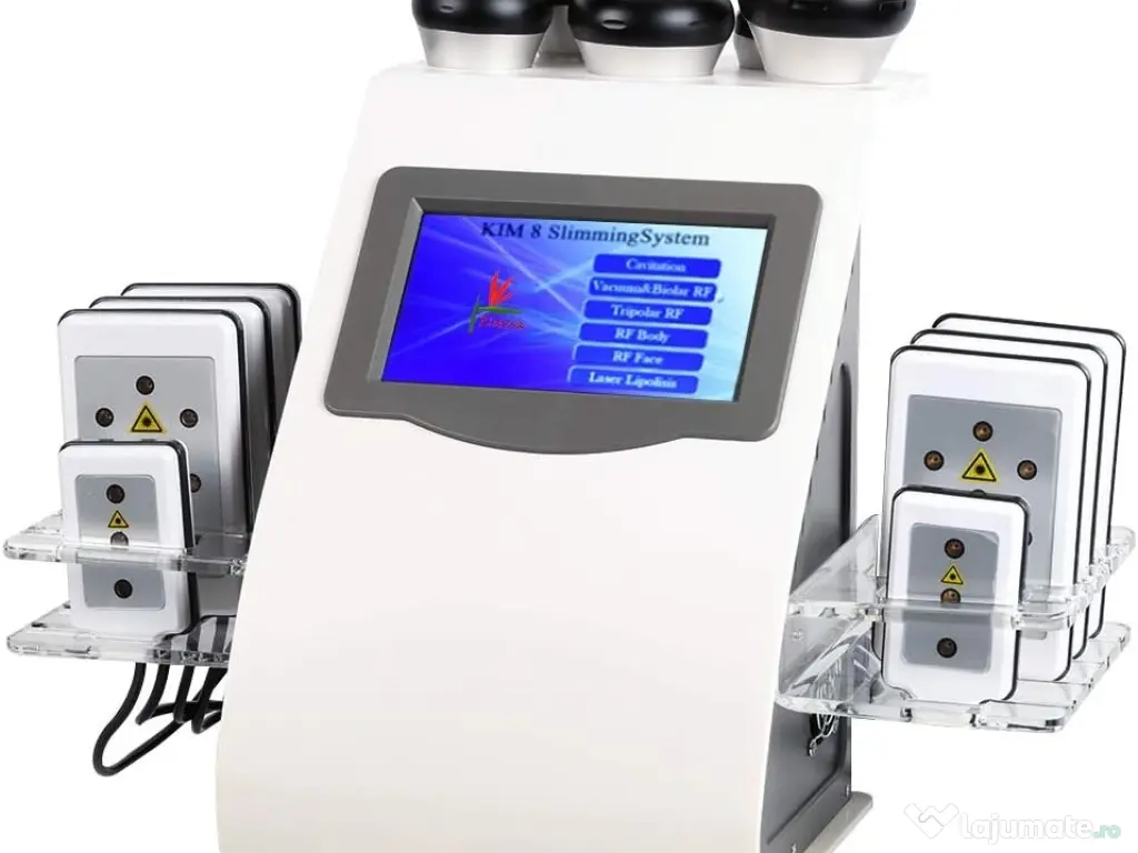 Aparat profesional cavitație cu lipolaser, radiofrecvență vaccum cu RF M919S 