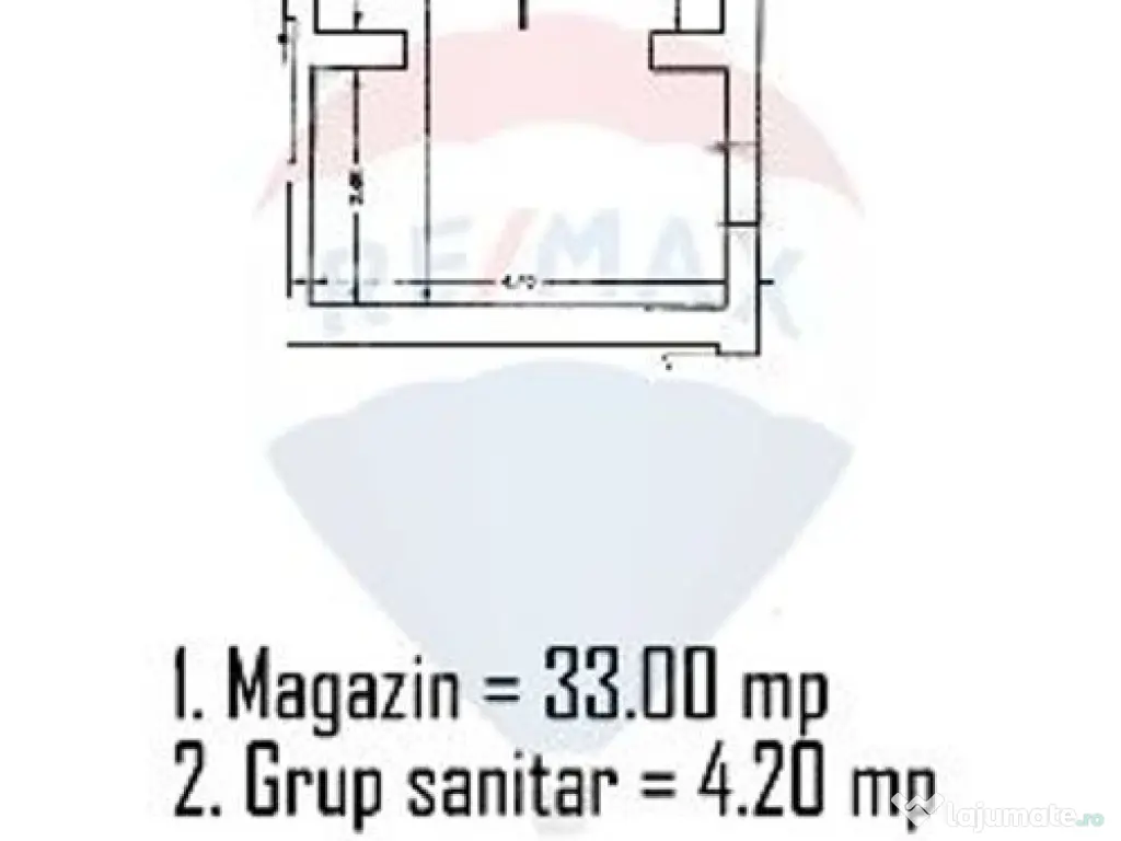 Spațiu comercial de 37.2mp de închiriat în zona Eroii ... 