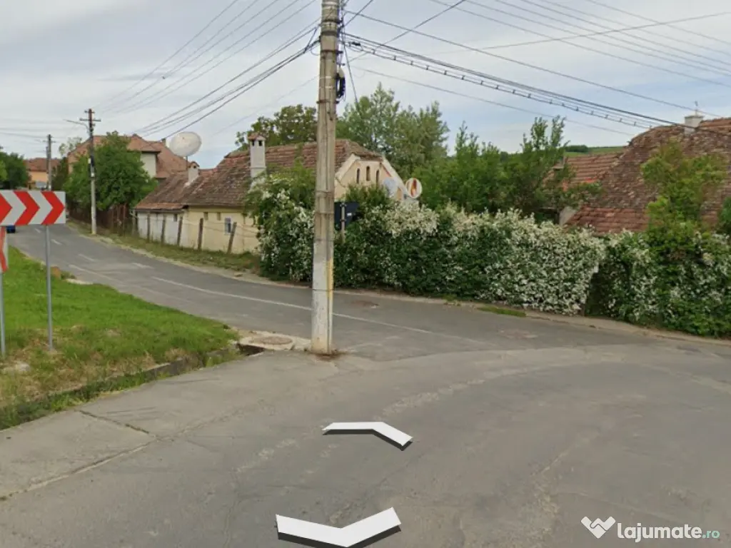 Teren intravilan de vânzare-poziție excelentă în Agnita-ideal casă/pensiune