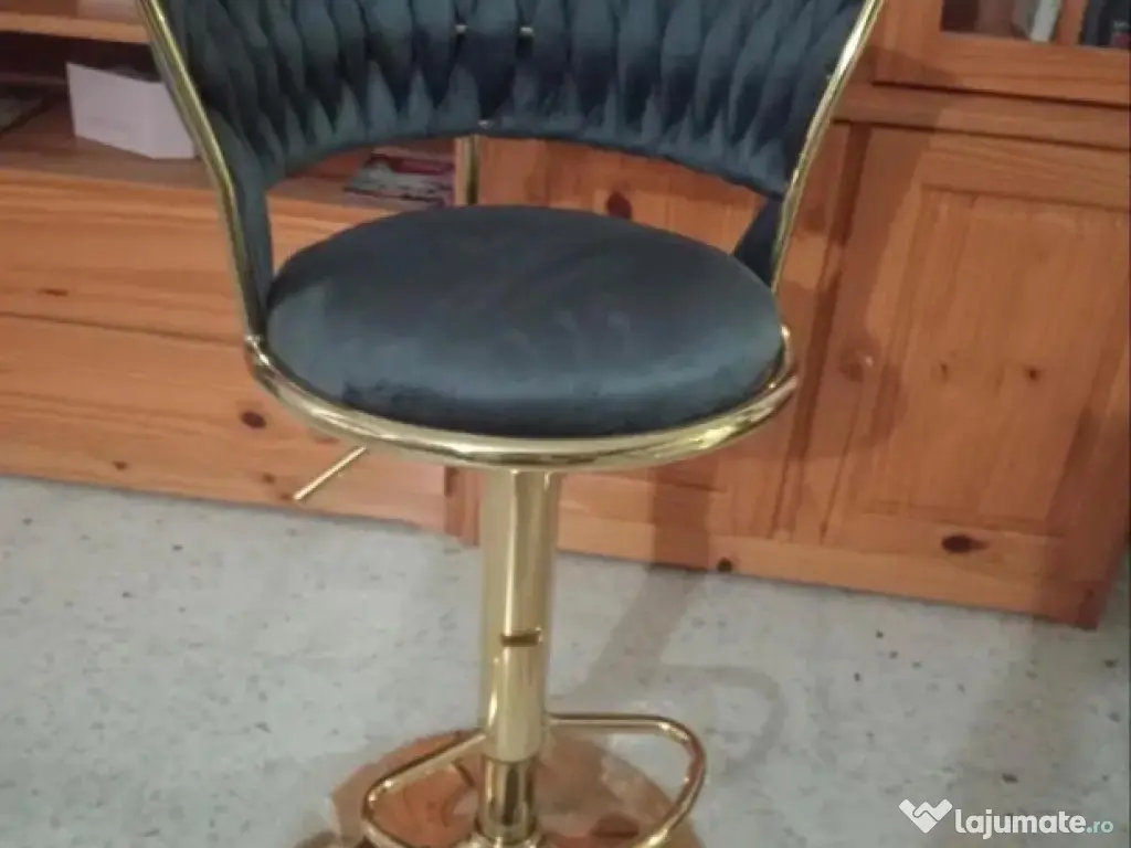 Set doua scaune bar catifea