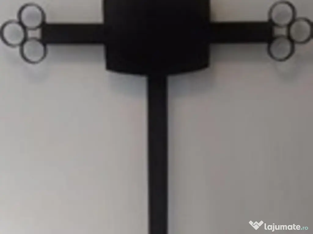 Cruce Metal Fier pentru Mormânt TRANSPORT GRATUIT