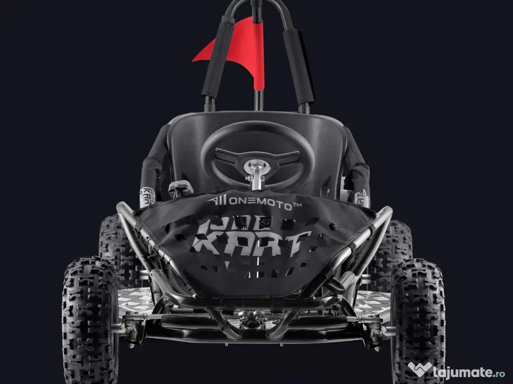 Kart electric pentru copii Kinder ecoGokart 1000W, baterie 48V #black 