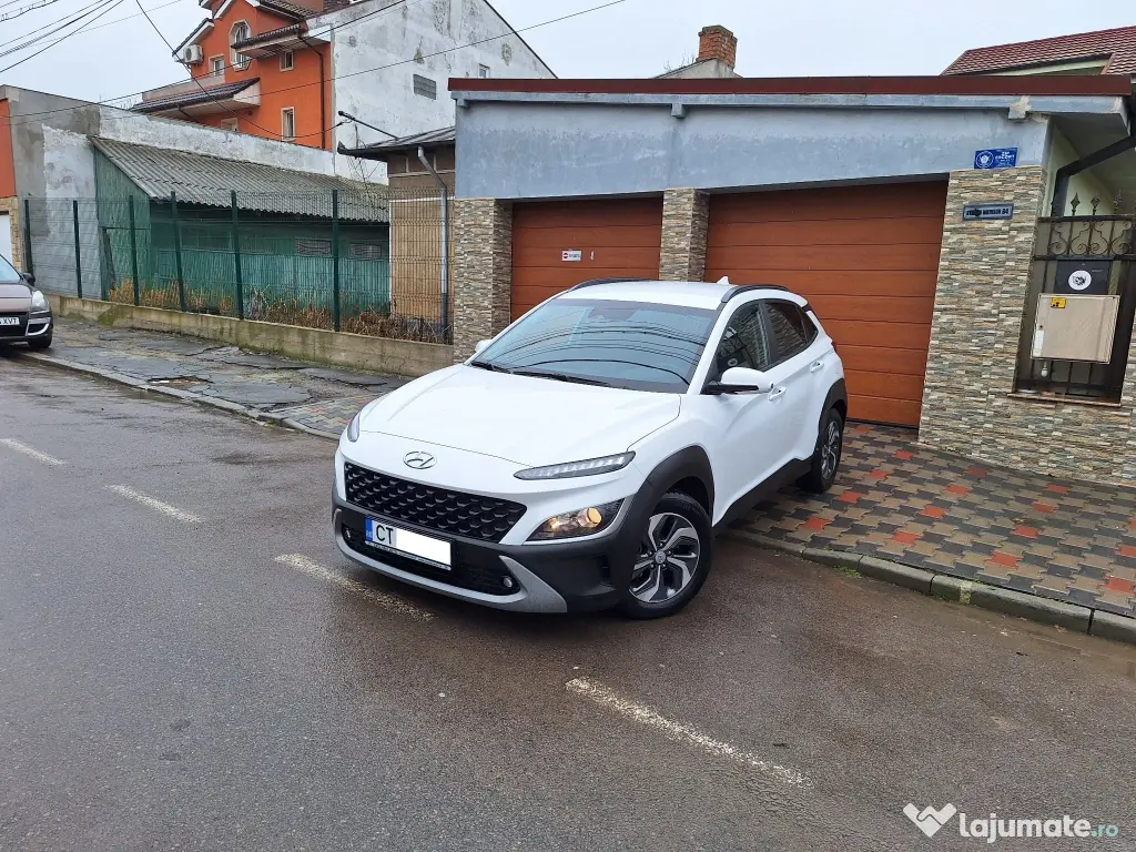 HYUNDAI KONA - 2021 - CUTIE AUTOMATĂ - 50.000 KM - HYBRID 