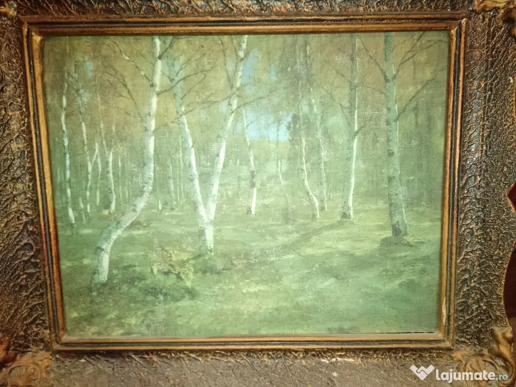 Tablou vechi pe pânză 