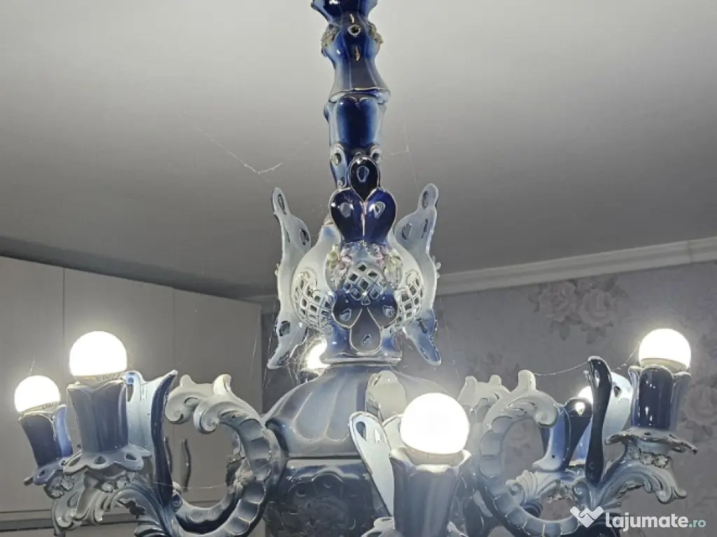 Candelabru porțelan 6 brate 