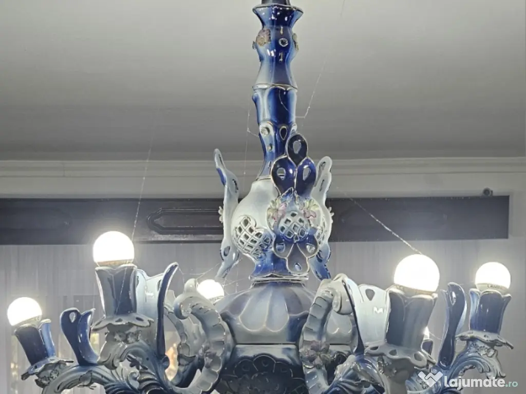 Candelabru porțelan 6 brate 