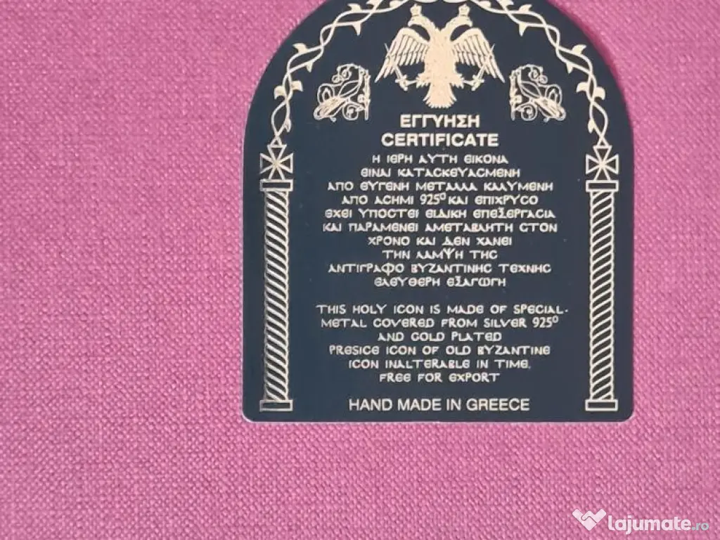 Icoana Argintata-Maica Domnului-Dulce Sarutare Relief-3-D 