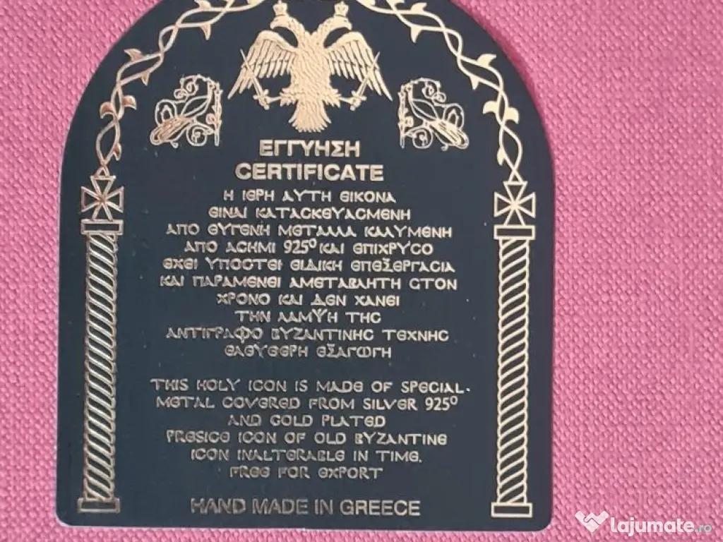 Icoana Argintata-Maica Domnului-Dulce Sarutare Relief-3-D 