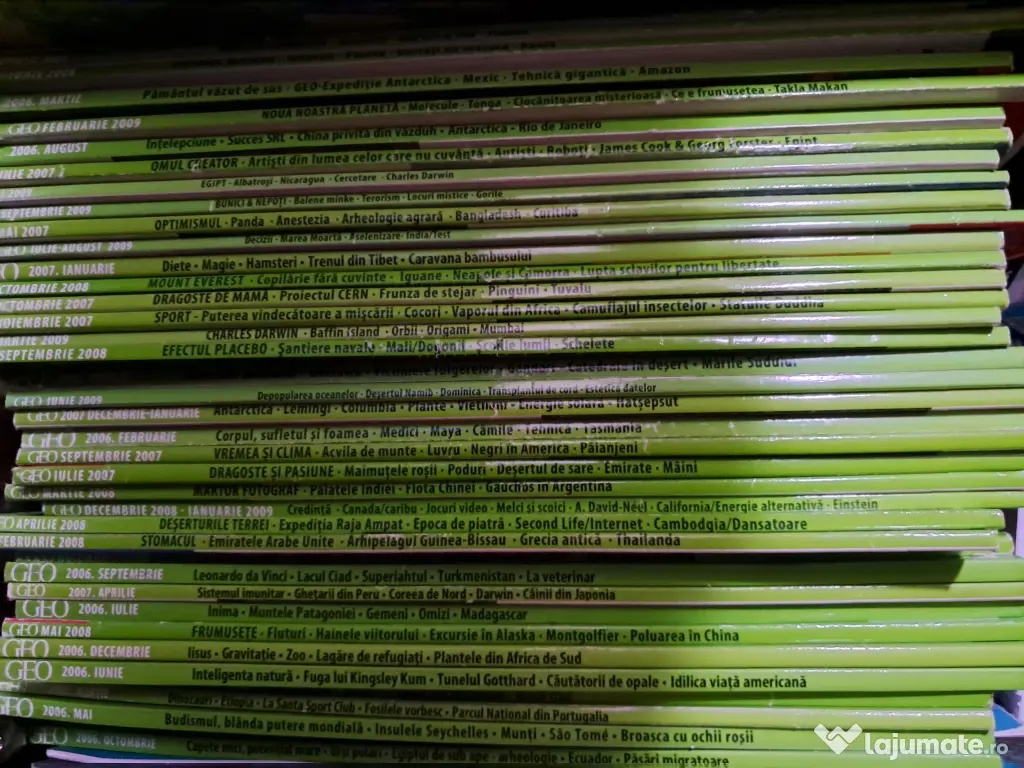 Reviste Geo în română 
