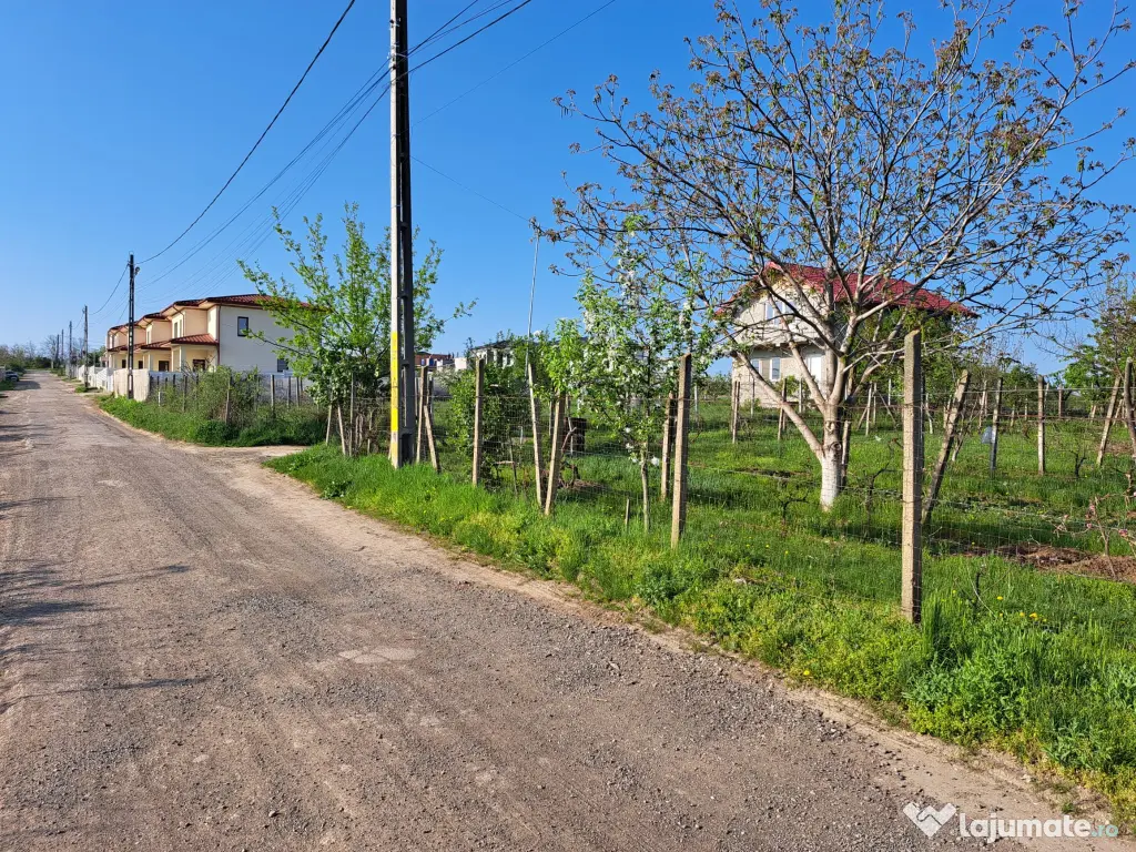 Teren de vânzare 2607 mp Vișan, com. Bârnova, lângă Ville Toscana