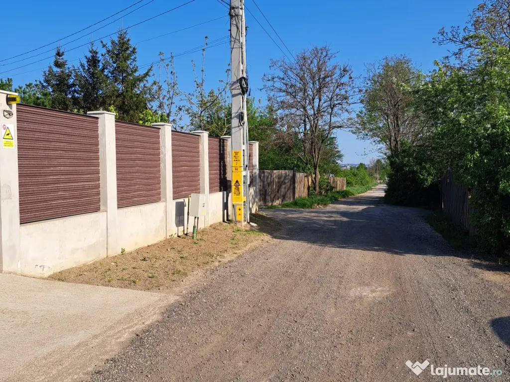 Teren de vânzare 2607 mp Vișan, com. Bârnova, lângă Ville Toscana