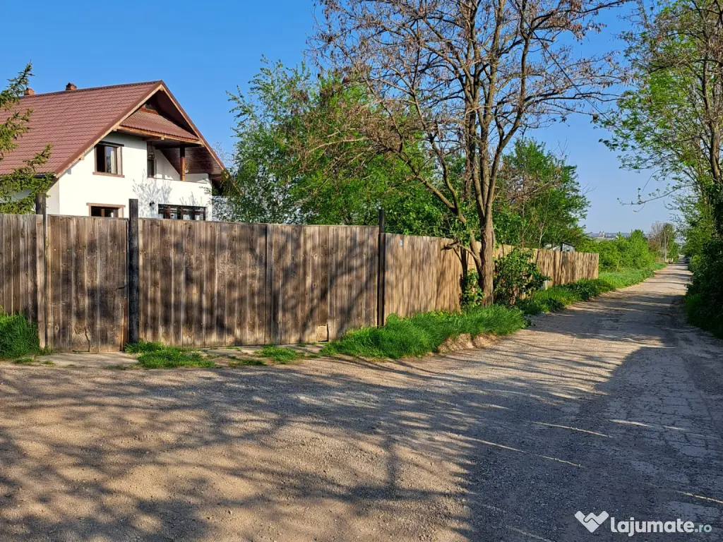 Teren de vânzare 2607 mp Vișan, com. Bârnova, lângă Ville Toscana