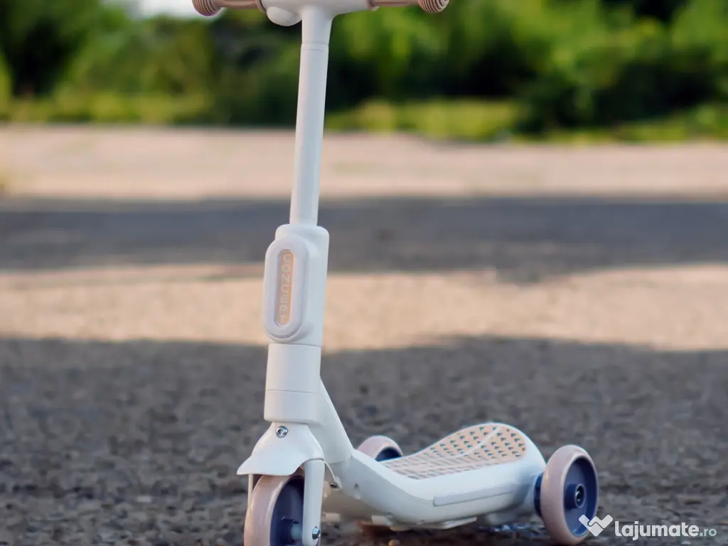 Trotineta electrica Kinderauto Aquamist cu aburi, lumini 30W 6V White