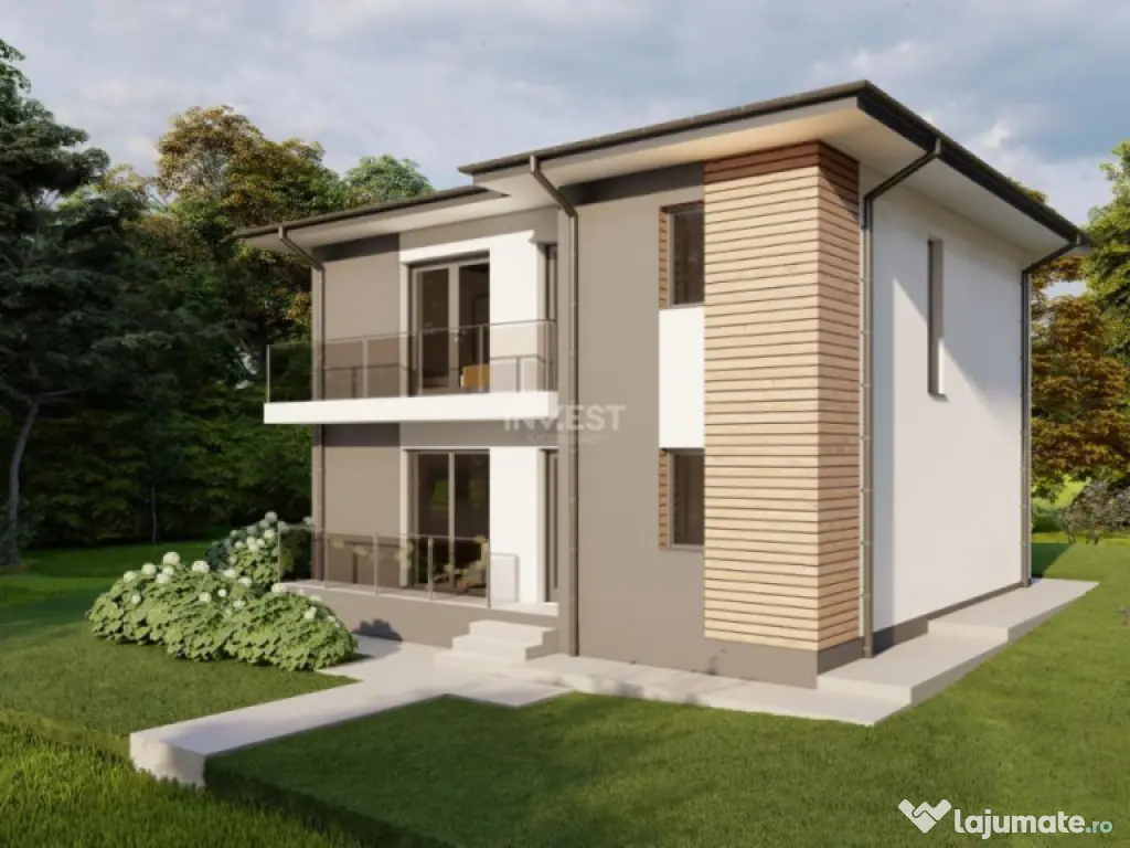 VILA INDIVIDUALA , 4 CAMERE, 2 BAI ,105MP UTILI, ROND VOROVE