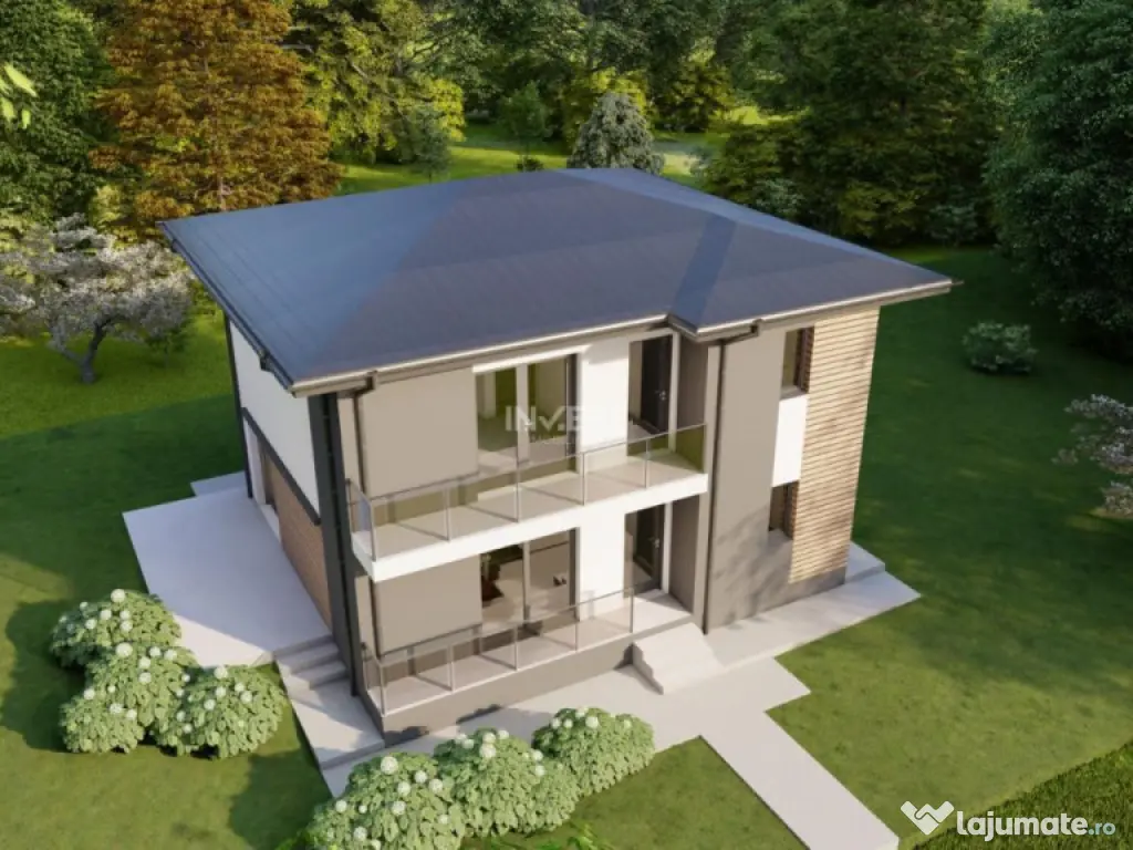 VILA INDIVIDUALA , 4 CAMERE, 2 BAI ,105MP UTILI, ROND VOROVE