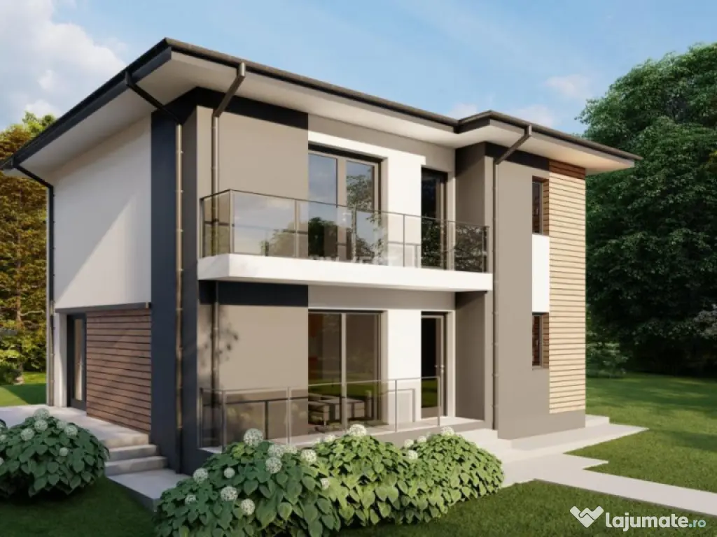 VILA INDIVIDUALA , 4 CAMERE, 2 BAI ,105MP UTILI, ROND VOROVE