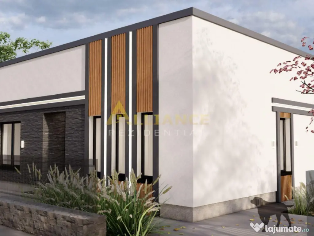 Casa individuala parter ~ 4 camere 2 bai ~ teren 309mp 
