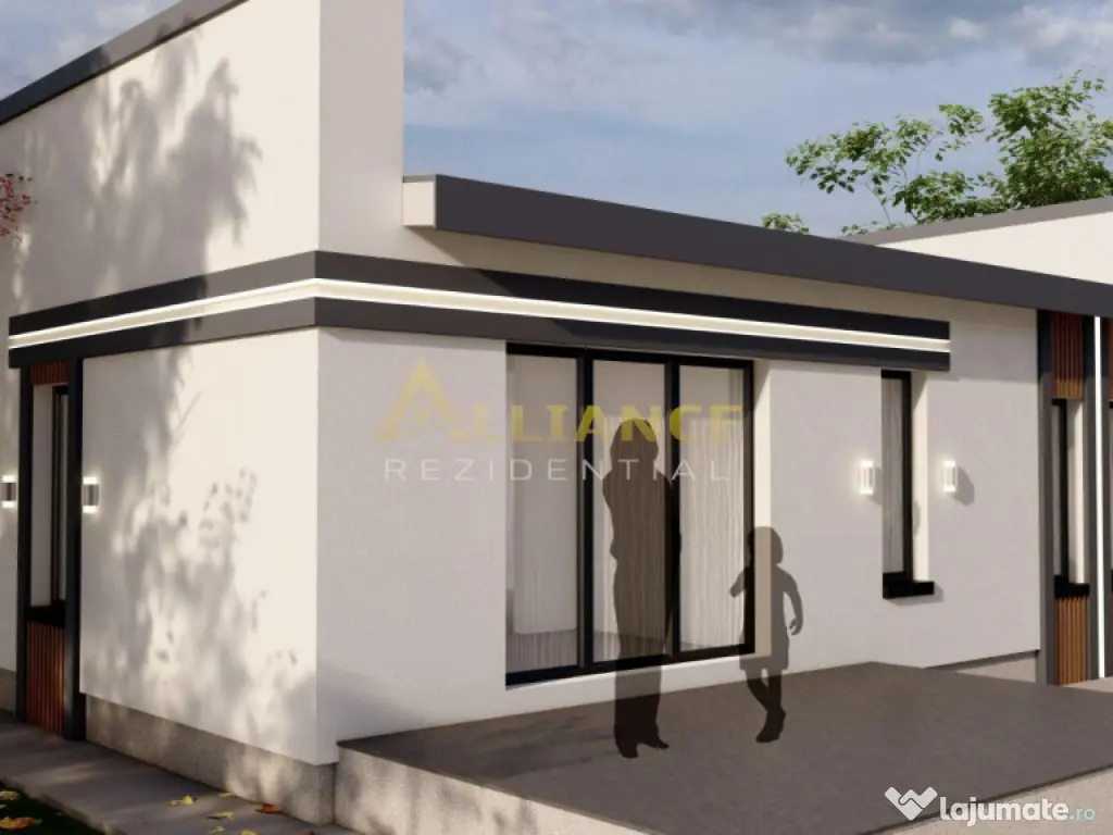 Casa individuala parter ~ 4 camere 2 bai ~ teren 309mp 