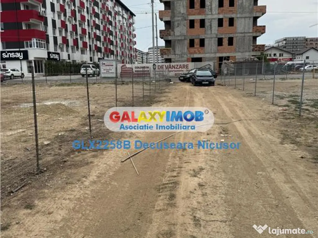 Teren Militari Residence, 600 mp, deschidere 20 ml, 1.300 eu