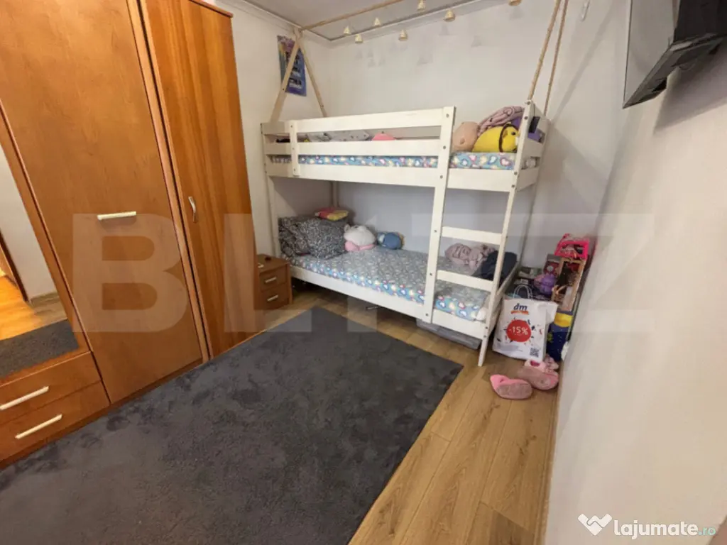Apartament 3 camere, 46 mp, zona Tatarasi 