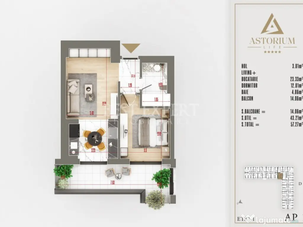 2 Camere Incalzire in Pardoseala 3 min STB 