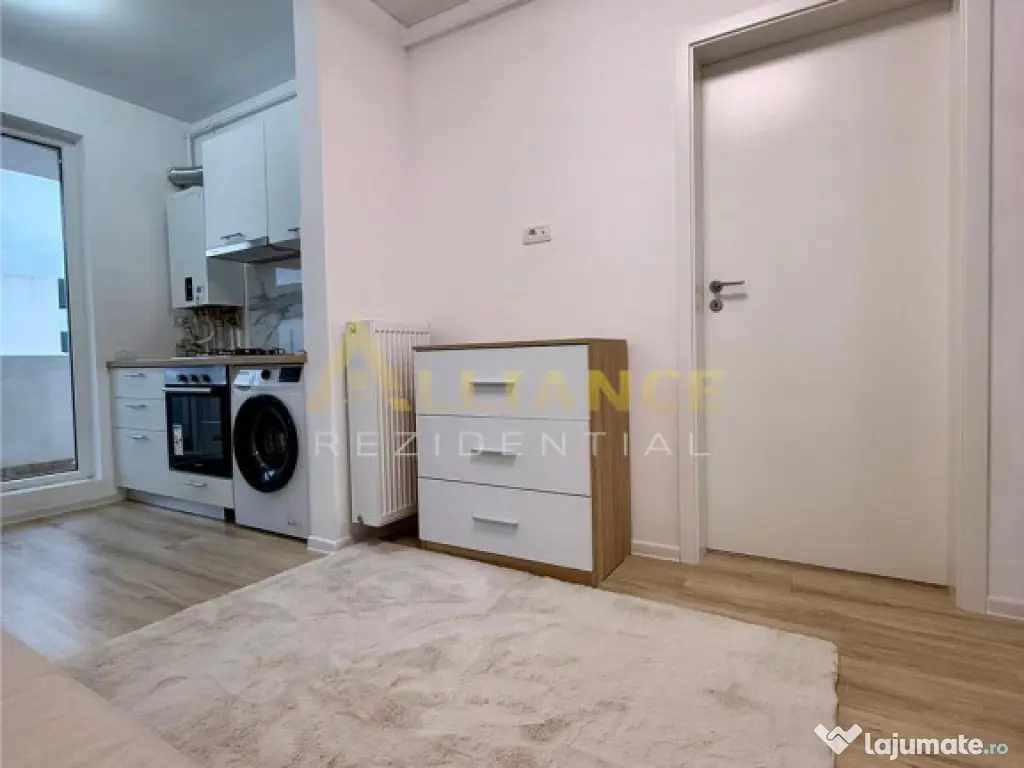 Apartament 2 Camere Tip Studio Mobilat/Utilat 