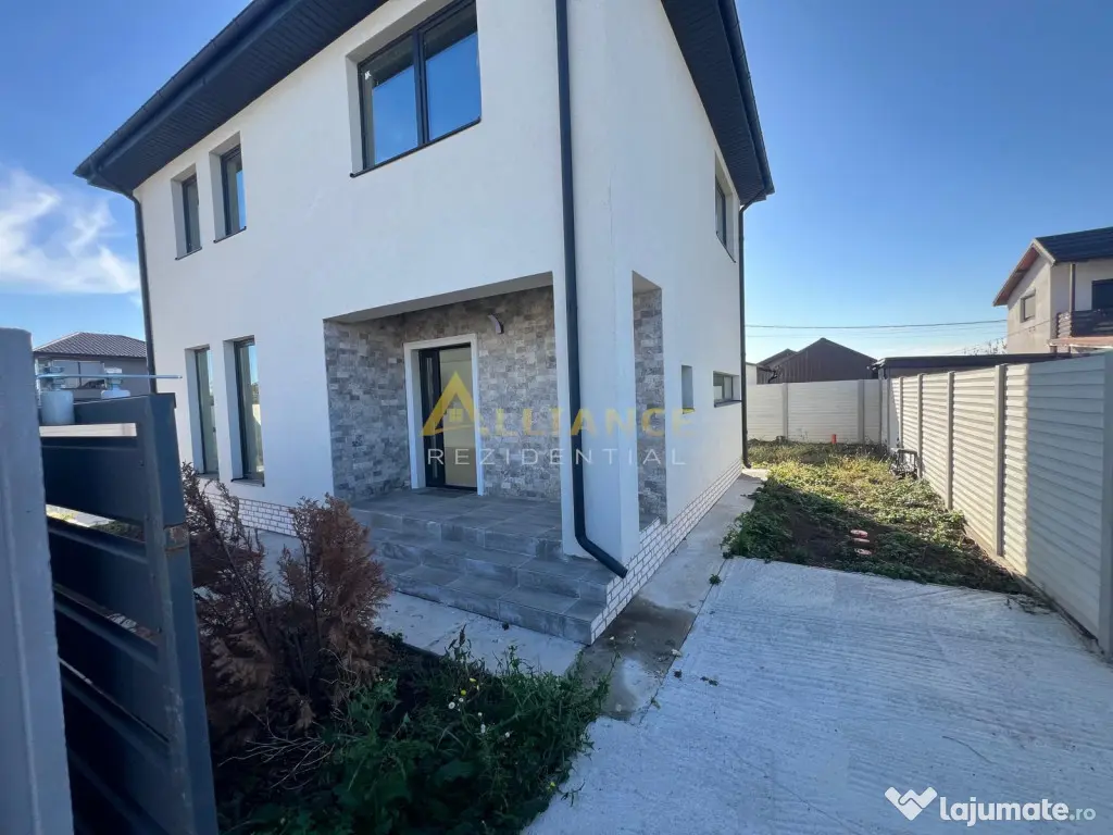 Casa individuala - 4 camere - 2 bai - 280mp teren