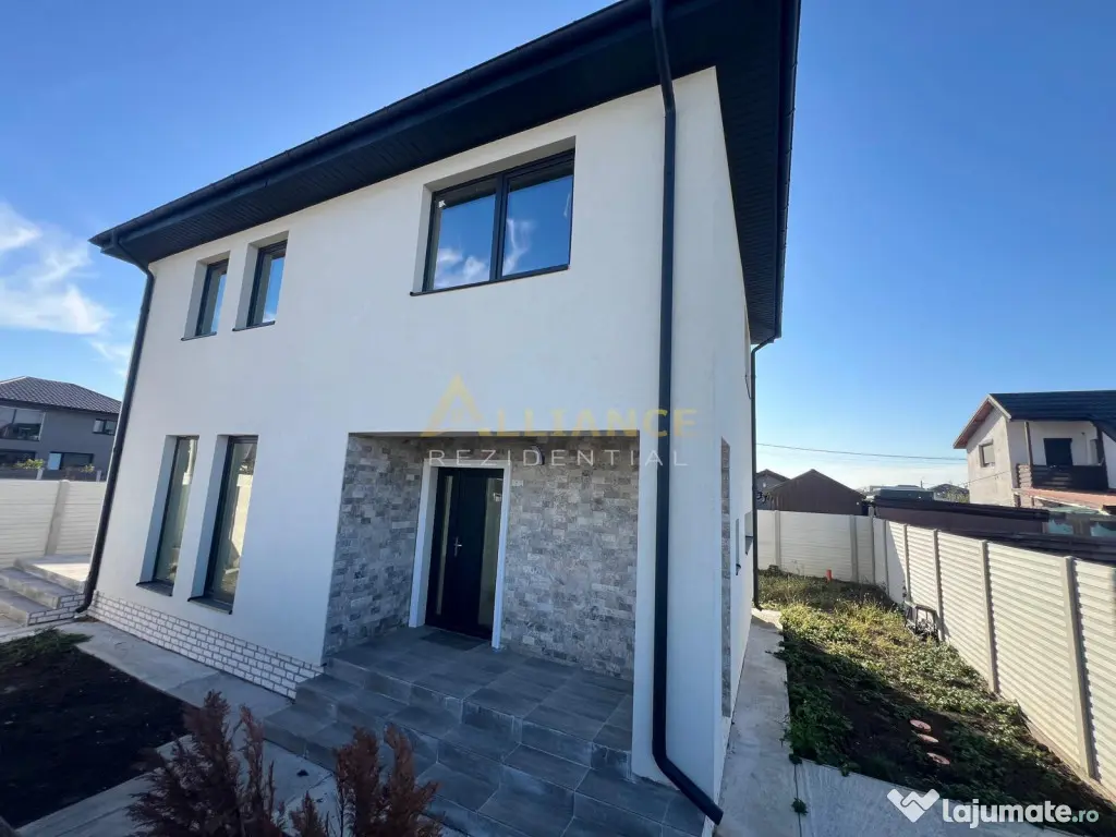 Casa individuala - 4 camere - 2 bai - 280mp teren