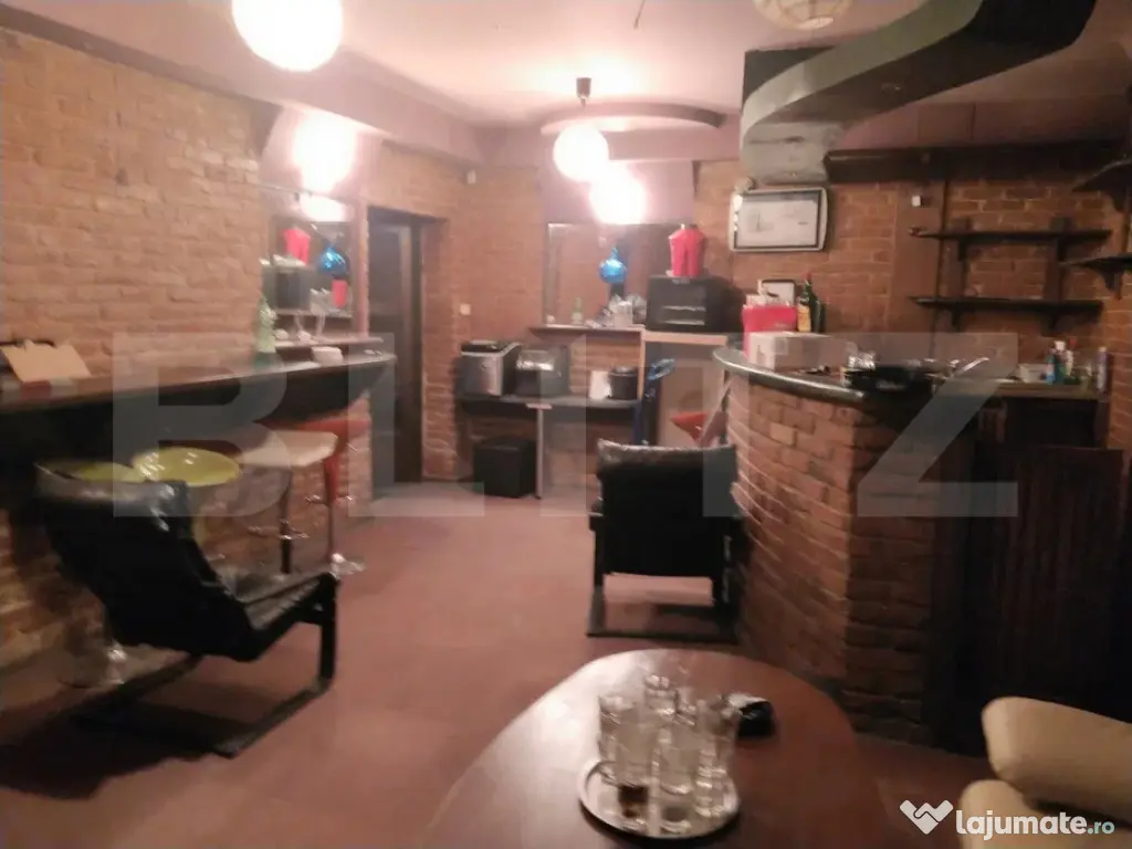 Spațiu 100 mp de închiriat – ideal club/bar – Bartolom