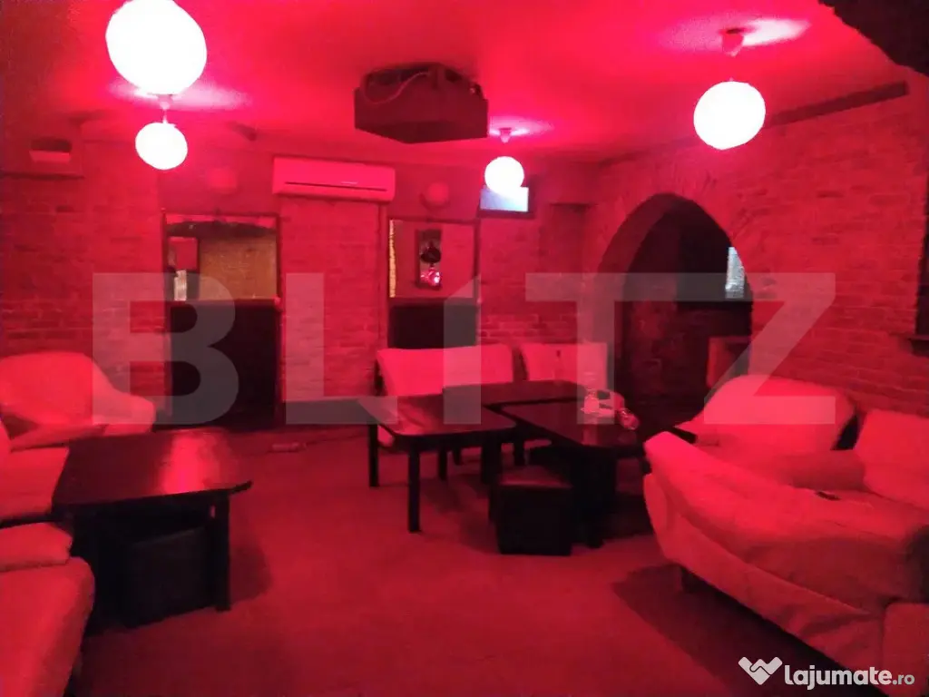 Spațiu 100 mp de închiriat – ideal club/bar – Bartolom