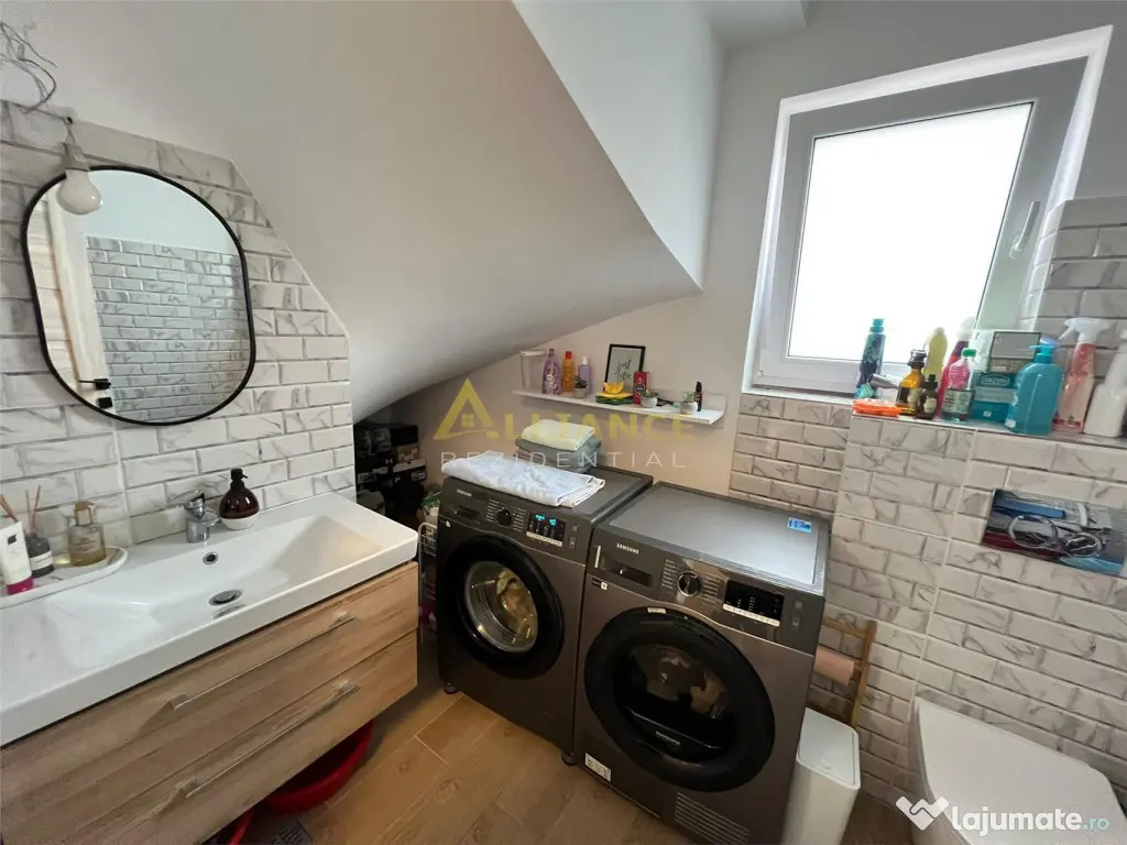 Vila individuala -4 camere -mobilata si utilata -teren 520mp