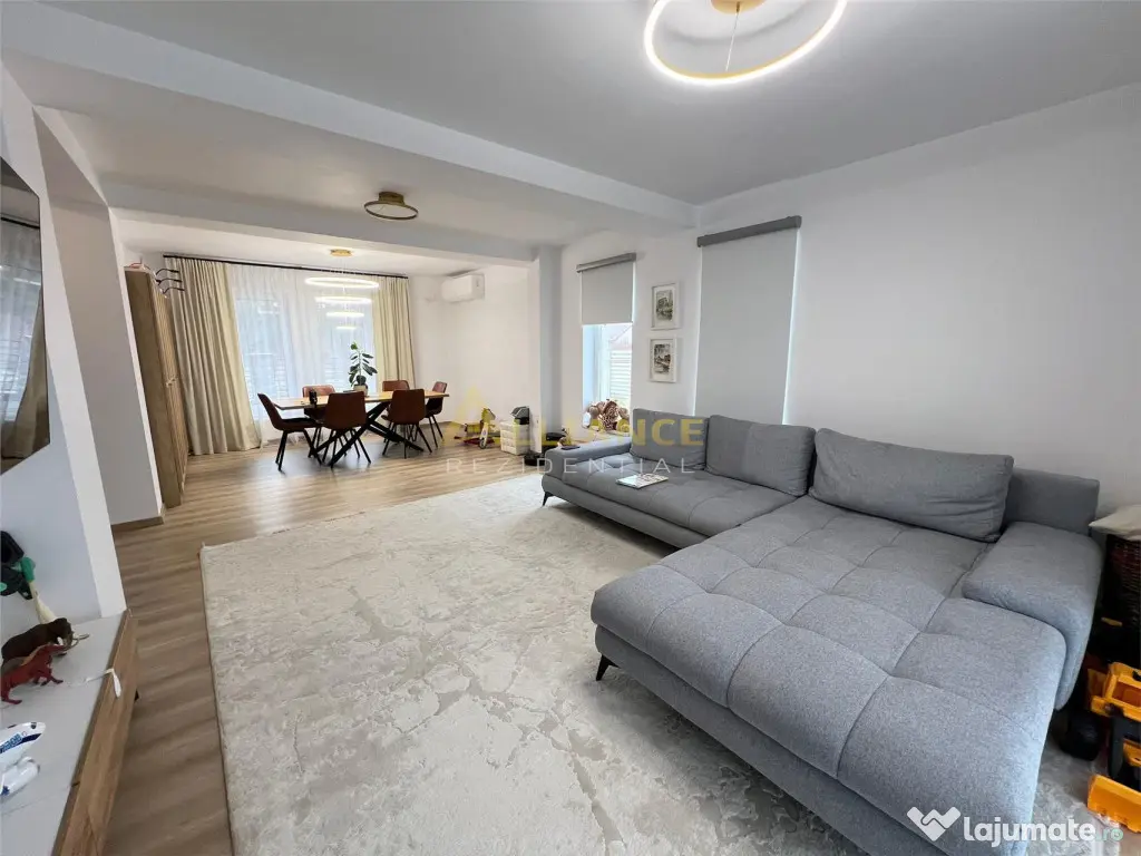 Vila individuala -4 camere -mobilata si utilata -teren 520mp