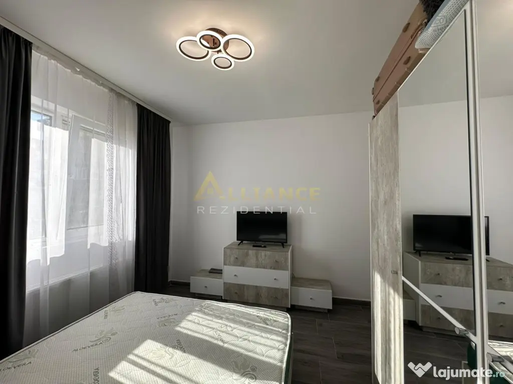 Apartament/ 2 camere si utilat /Gradina /Mobilat si utilat /