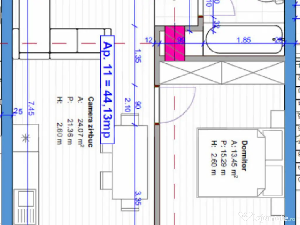 COMISION 0 !! Apartamente 1-3 camere, 37-60 mp, intermediar, 