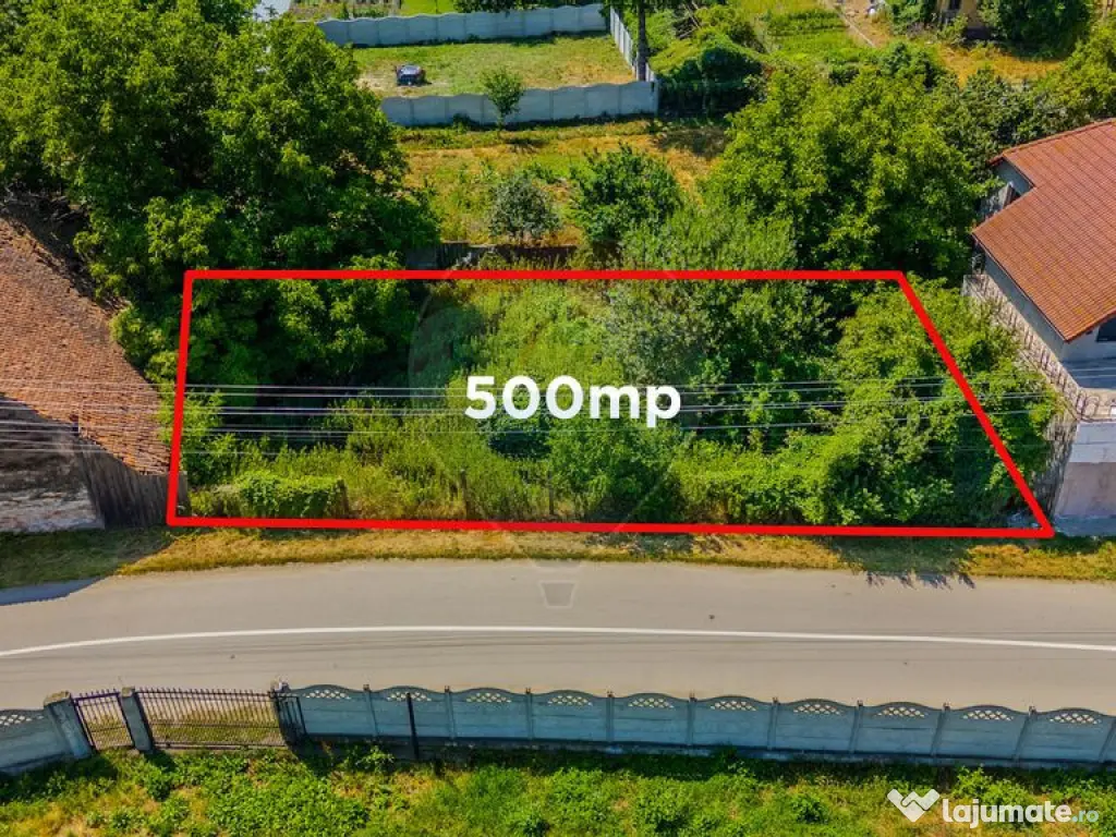 Teren 500mp Halchiu / Strada Parcului