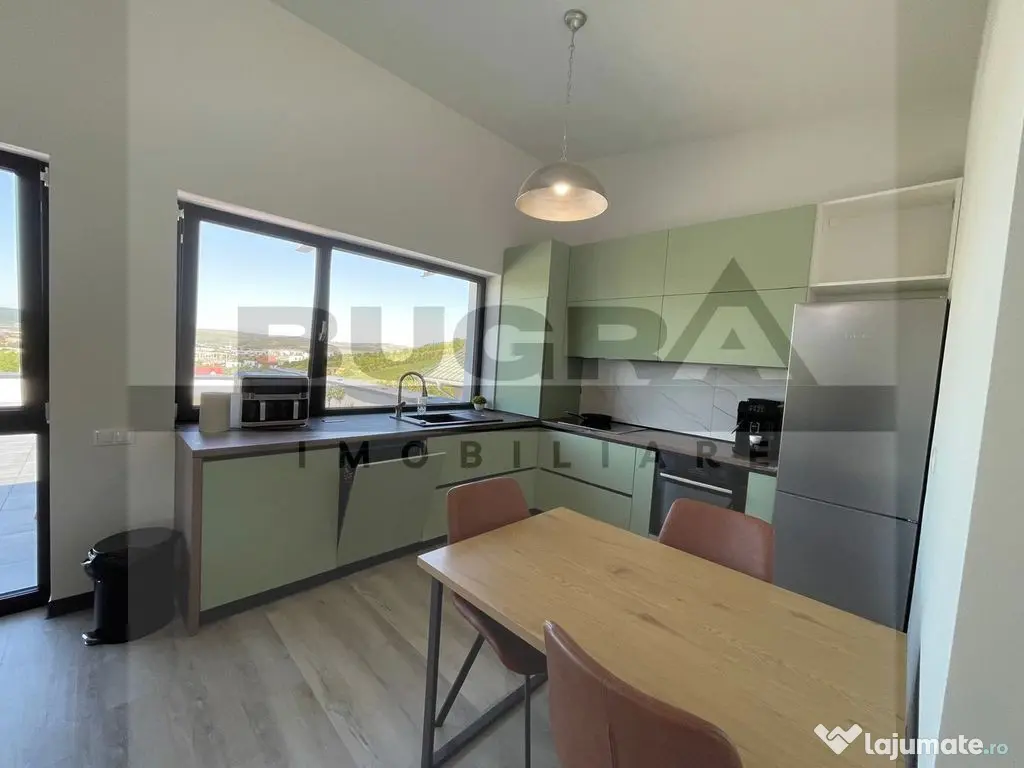 Apartament de 3 camere, nou, 80 mp, terasa 70mp, Aerodrom... 