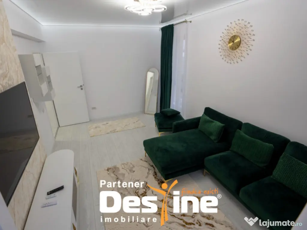 Apartament 2 camere 70mp LUX + loc parcare, prima inchiriere 