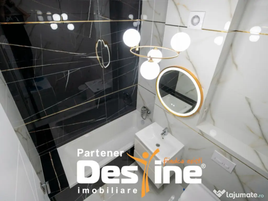 Apartament 2 camere 70mp LUX + loc parcare, prima inchiriere 