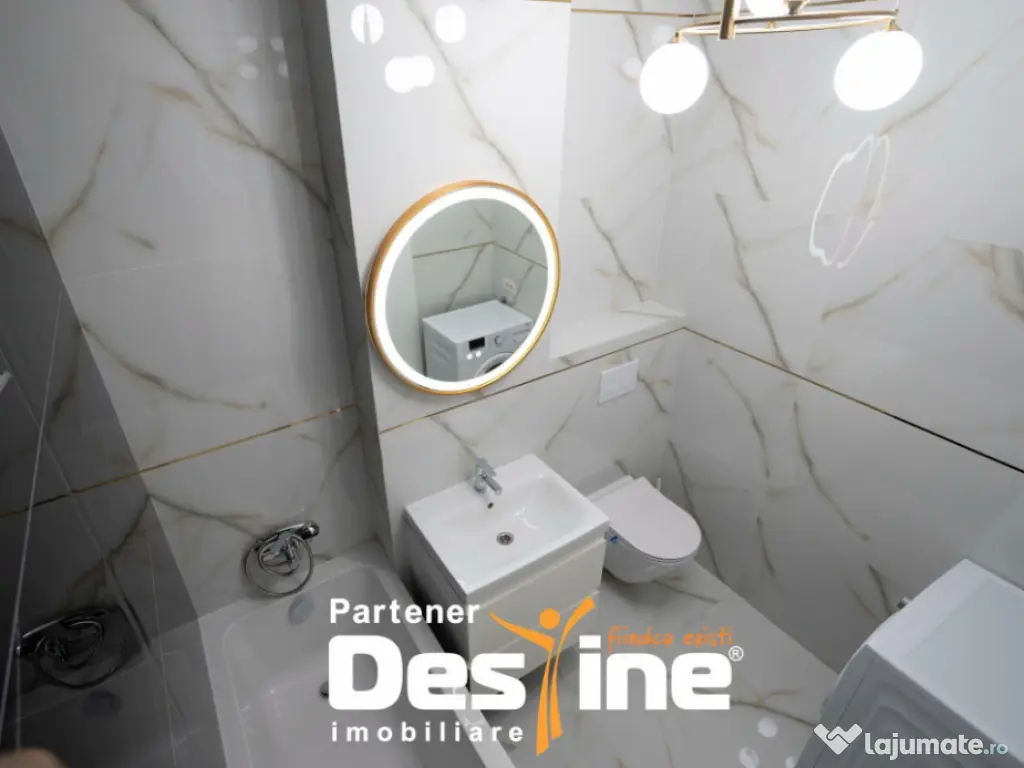 Apartament 2 camere 70mp LUX + loc parcare, prima inchiriere 