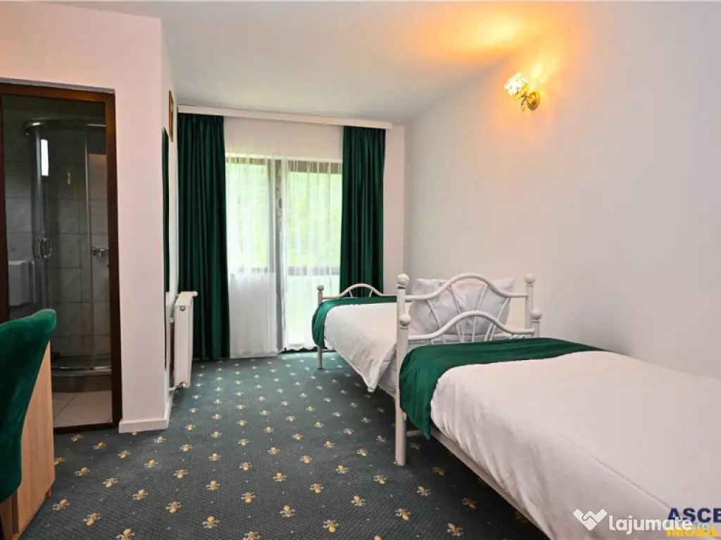 Complex turistic,afacere la cheie,3 vile, teren 7.700 mp,pan 