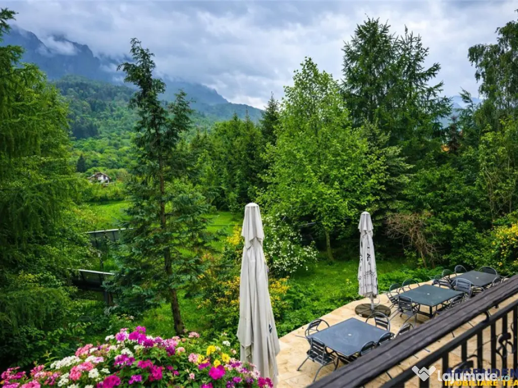 Complex turistic,afacere la cheie,3 vile, teren 7.700 mp,pan 