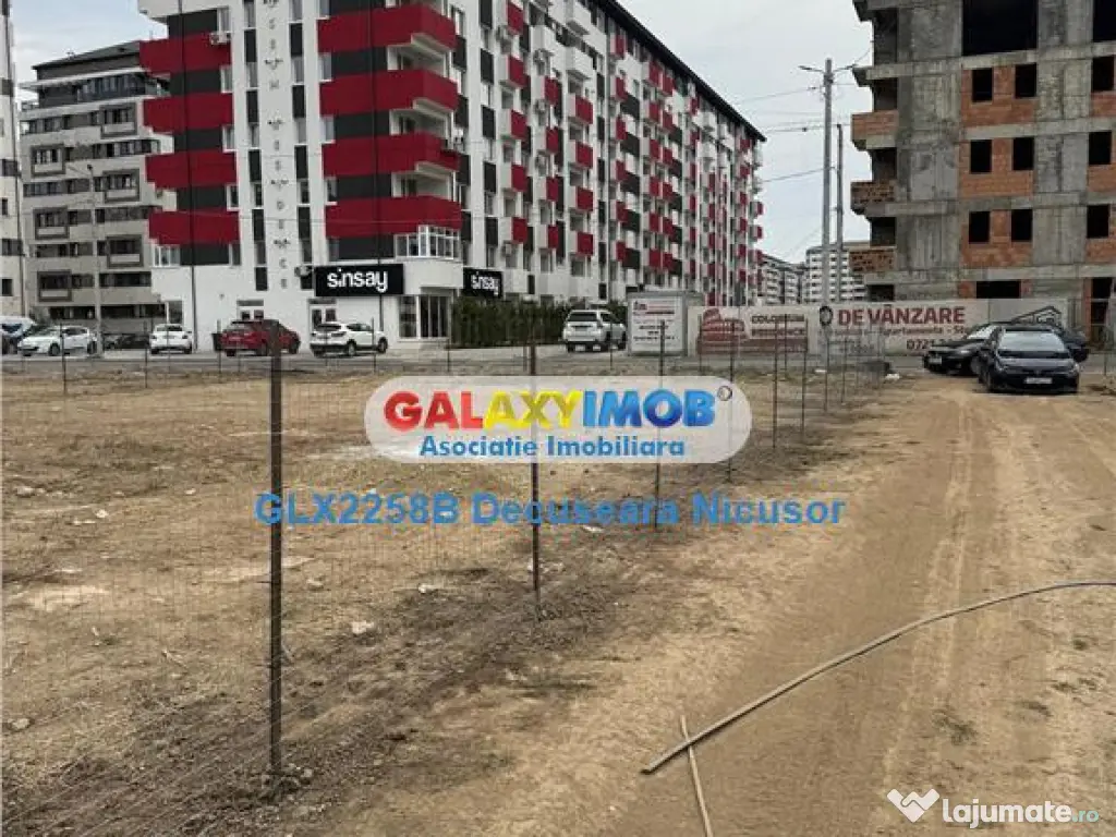 Teren Militari Residence, 600 mp, deschidere 20 ml, 1.300 eu