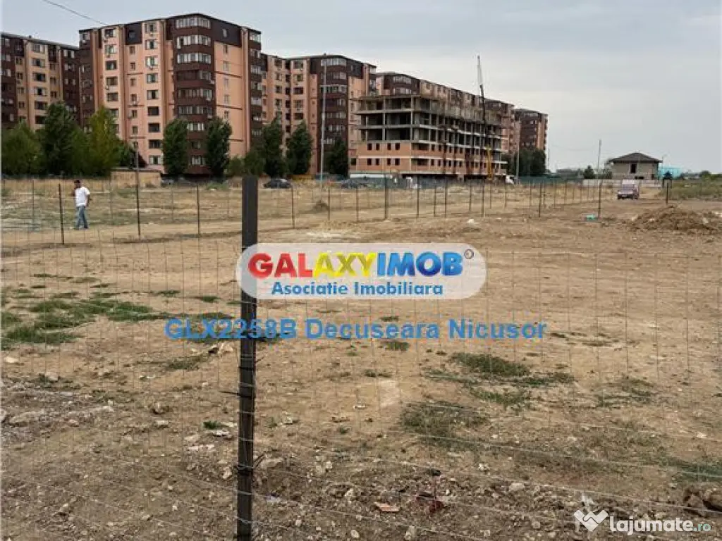 Teren Militari Residence, 600 mp, deschidere 20 ml, 1.300 eu