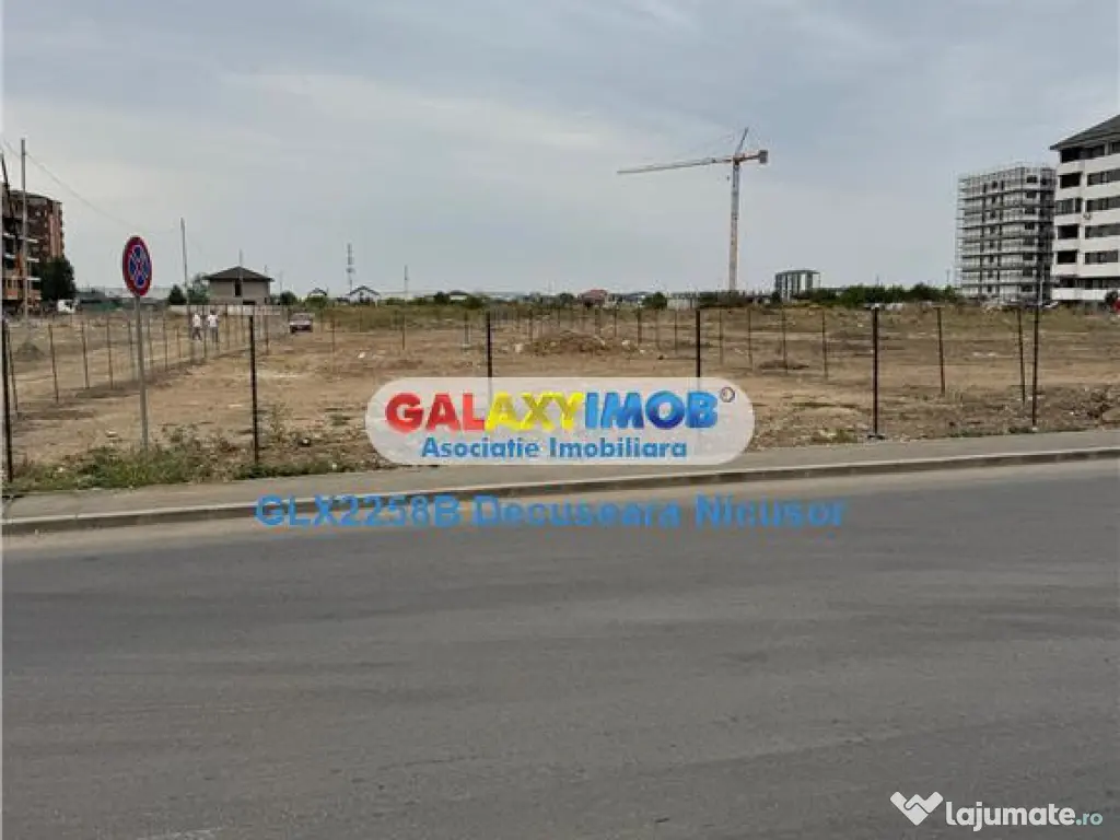 Teren Militari Residence, 600 mp, deschidere 20 ml, 1.300 eu