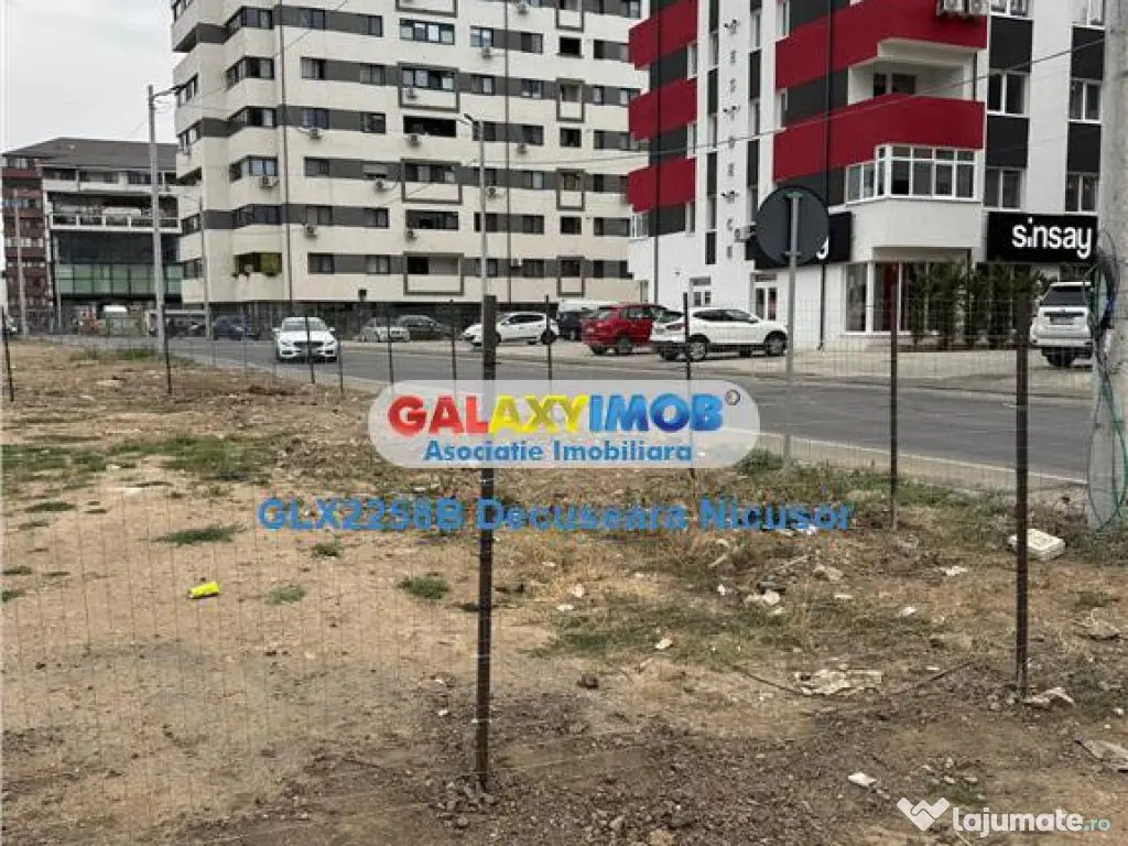 Teren Militari Residence, 600 mp, deschidere 20 ml, 1.300 eu